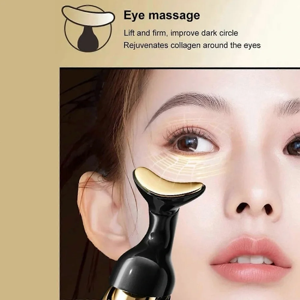 K-Beauty Lymphatic Massage Anti-Wrinkle 3-in-1 Facial & Eye Device - Picture 5 of 6